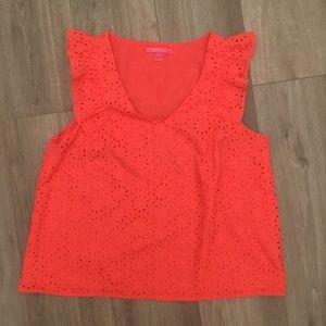 Lina Eyelet Top